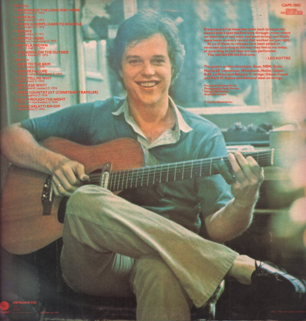 Leo Kottke - Best Of 1971-1976 - Lp