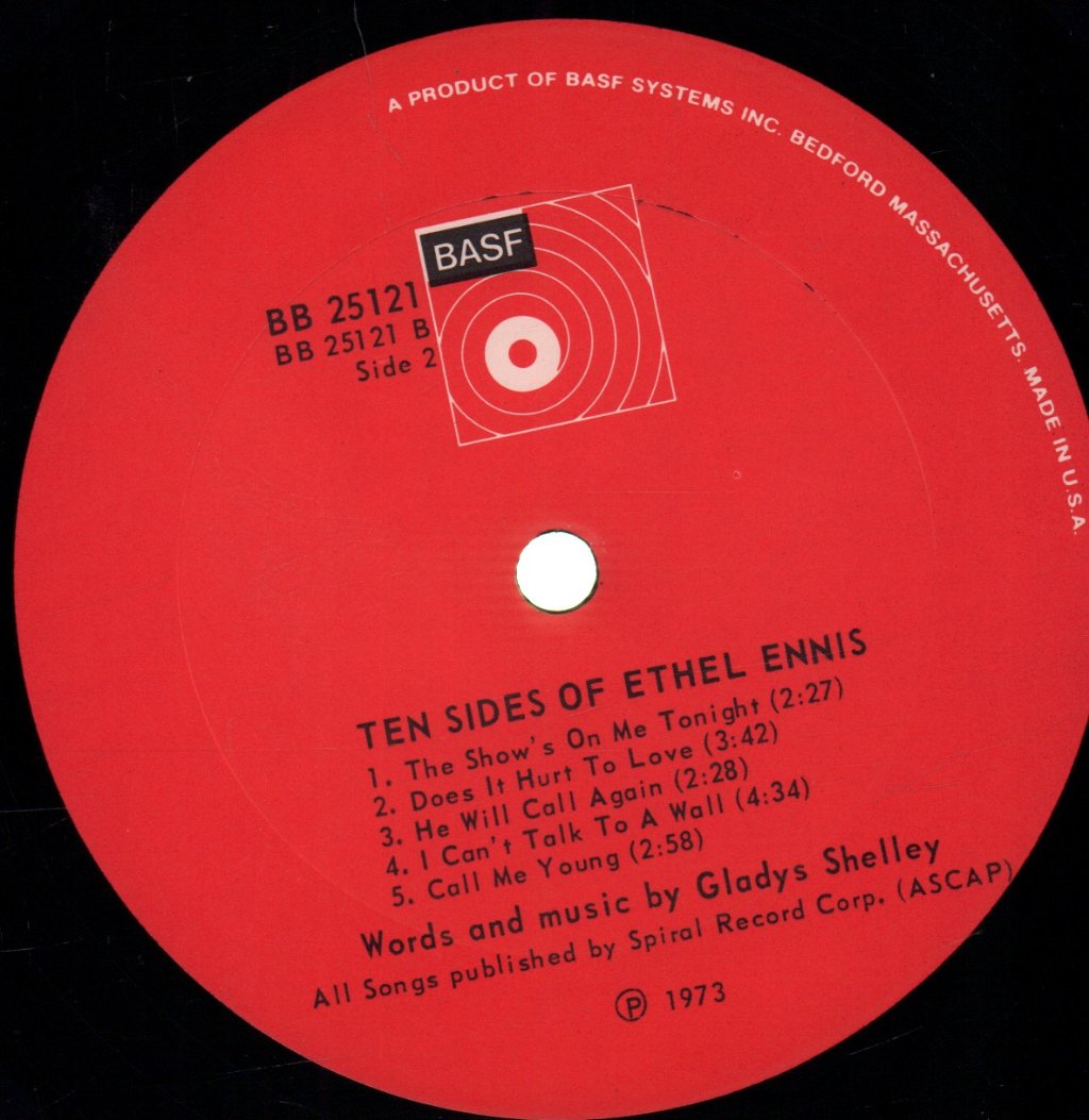 Ethel Ennis - 10 Sides Of Ethel Ennis - Lp