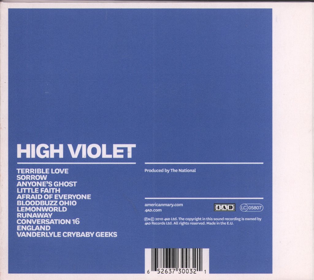 National - High Violet - Cd