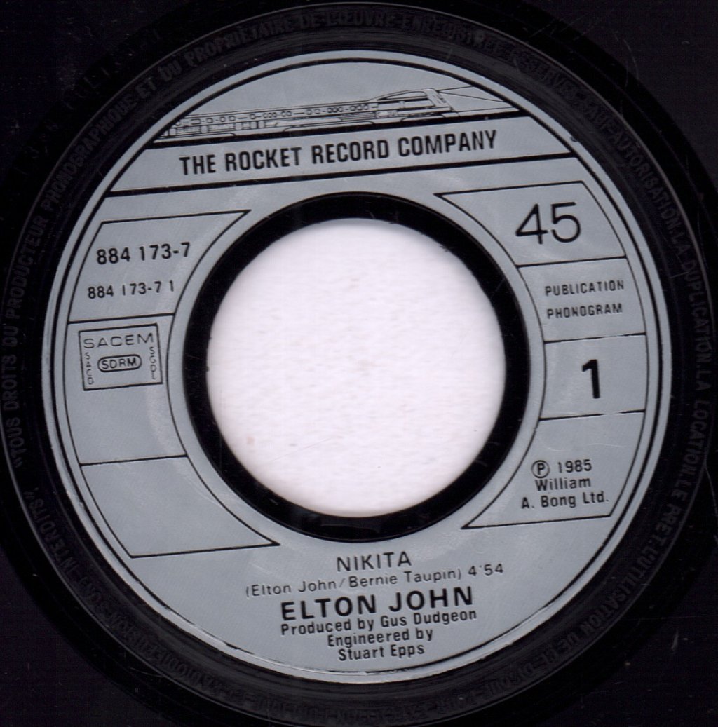 Elton John - Nikita - 7 Inch