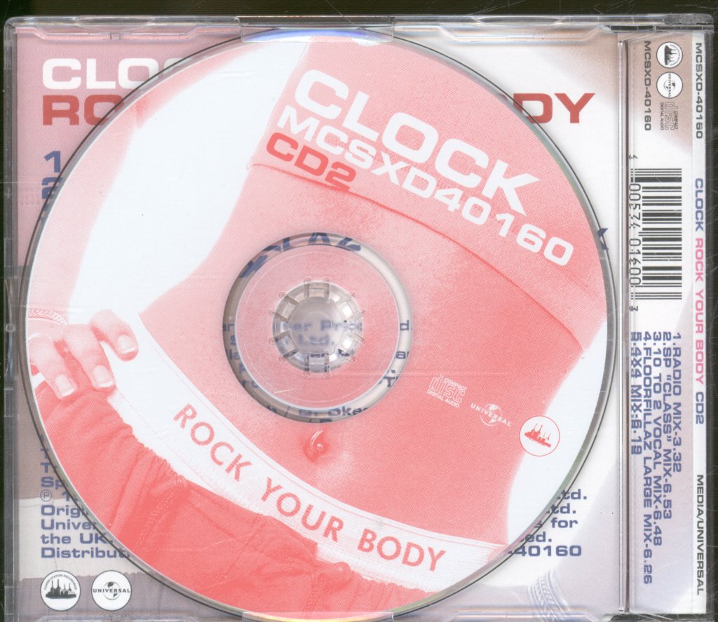 Clock - Rock Your Body (CD2) - Cd