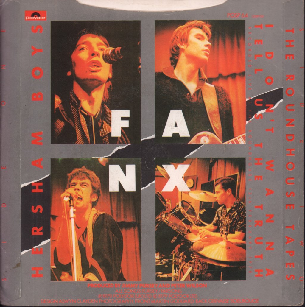 Sham 69 - Hersham Boys - 7 Inch