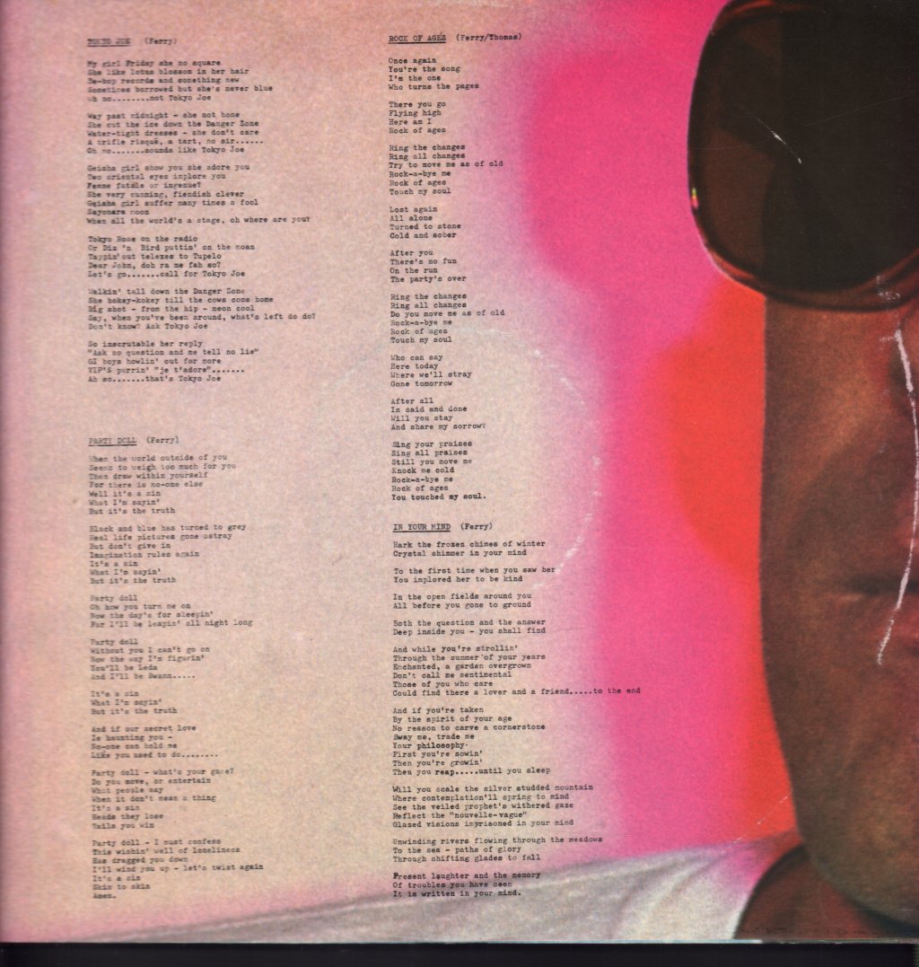 Bryan Ferry - In Your Mind - Lp