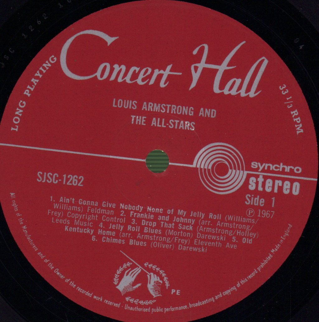 Louis Armstrong And His All Stars - Louis Armstrong And His All Stars - Lp