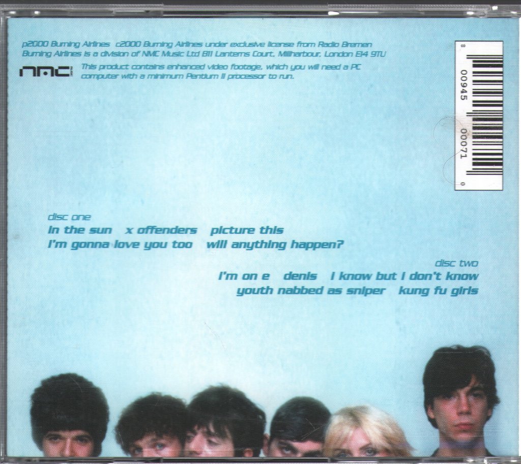 Blondie - Is The Name Of A Band - Double Cd