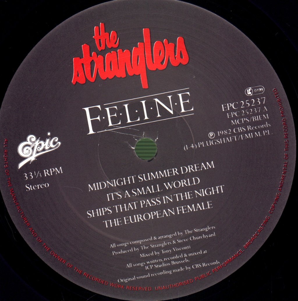 Stranglers - Feline - Lp