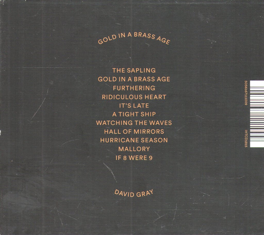 David Gray - Gold In A Brass Age - Cd