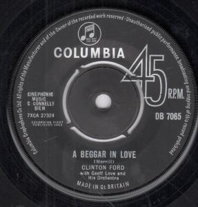 Clinton Ford - A Beggar In Love - 7 Inch