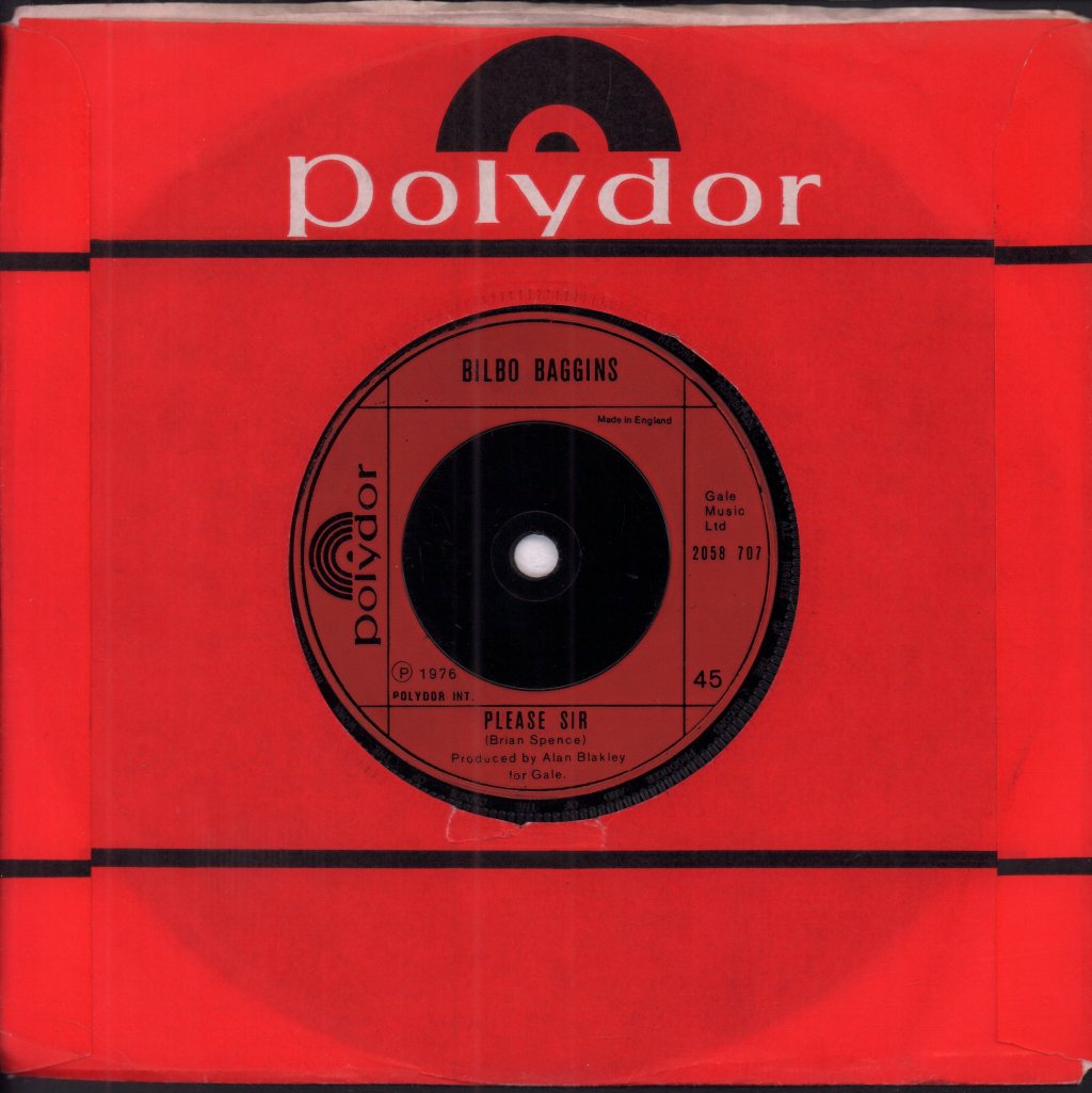 Bilbo Baggins - It's A Shame - 7 Inch