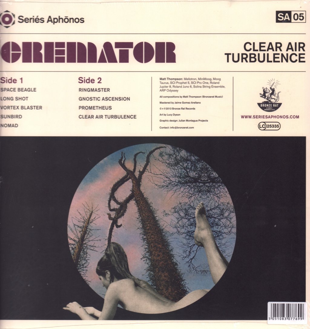 Cremator - Clear Air Turbulence - Lp
