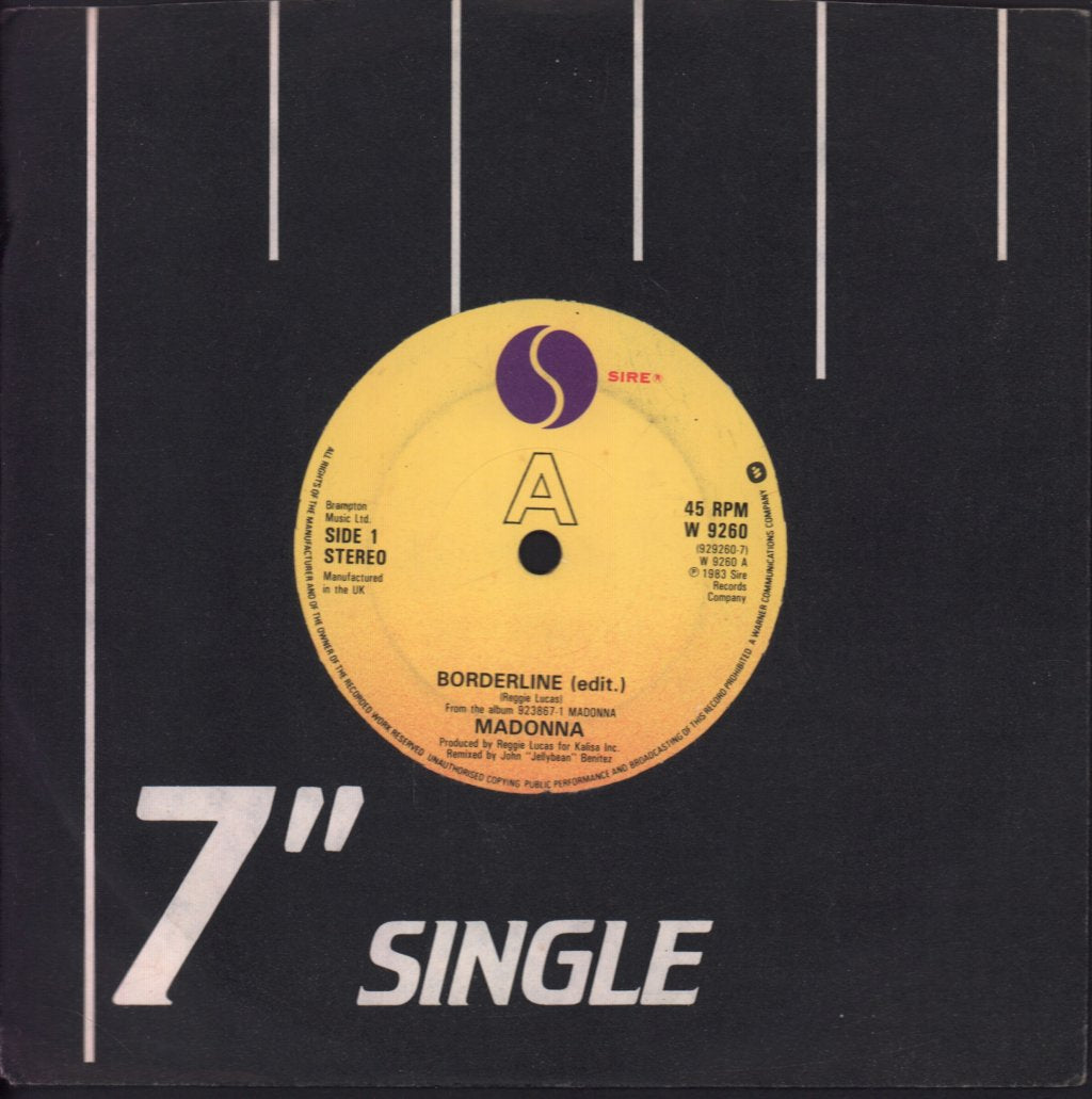 Madonna - Borderline - 7 Inch