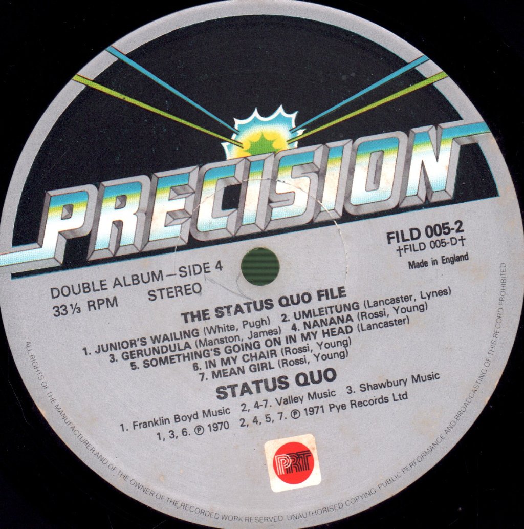 Status Quo - File Series - Double Lp