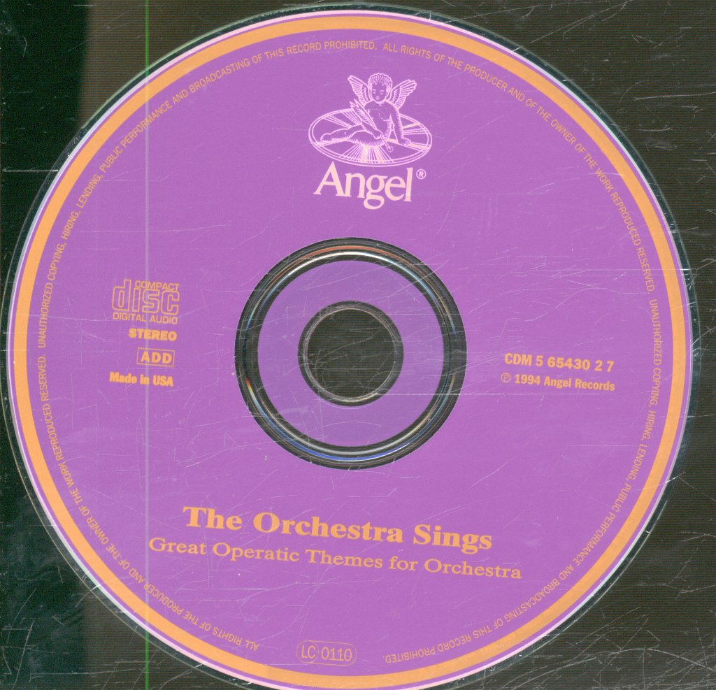 Hollywood Bowl Symphony Orchestra / Carmen Dragon - Orchestra Sings (Great Operatic Themes For Orchestra) - Cd