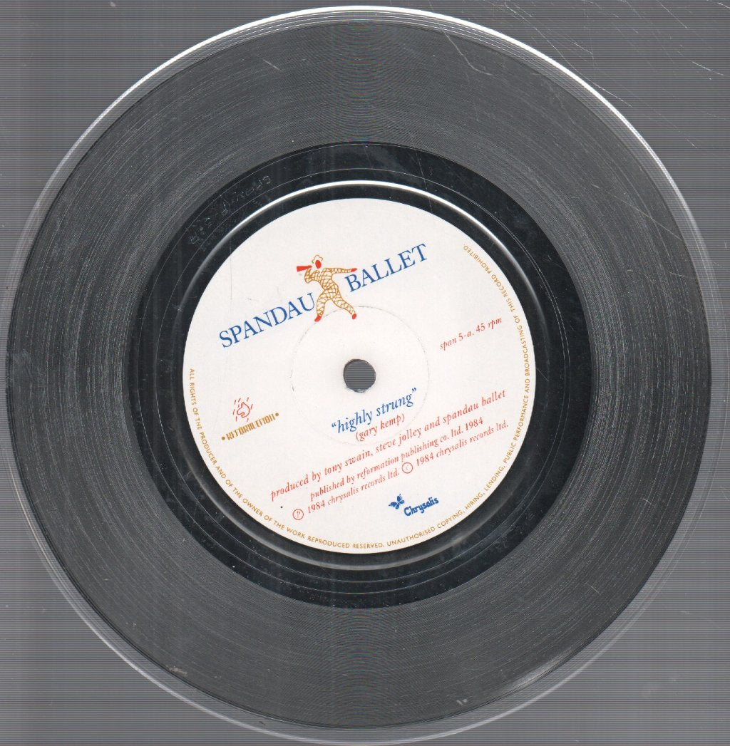 Spandau Ballet - Highly Strung - 7 Inch