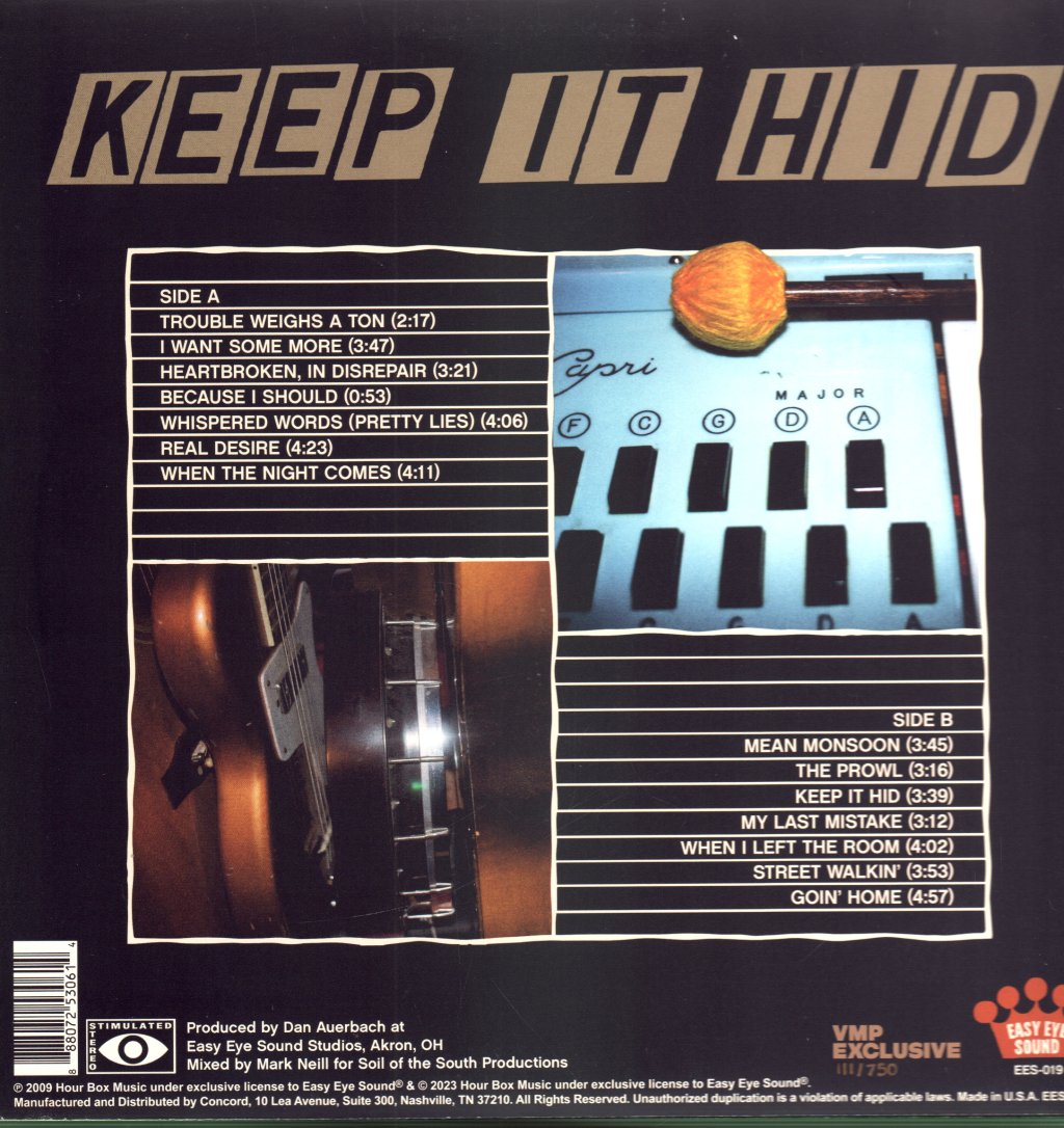 Dan Auerbach - Keep It Hid - Lp