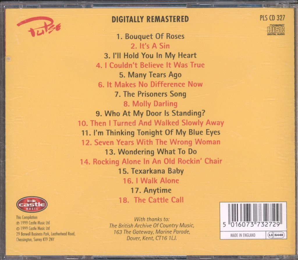 Eddy Arnold - Famous Country Music Makers - Cd