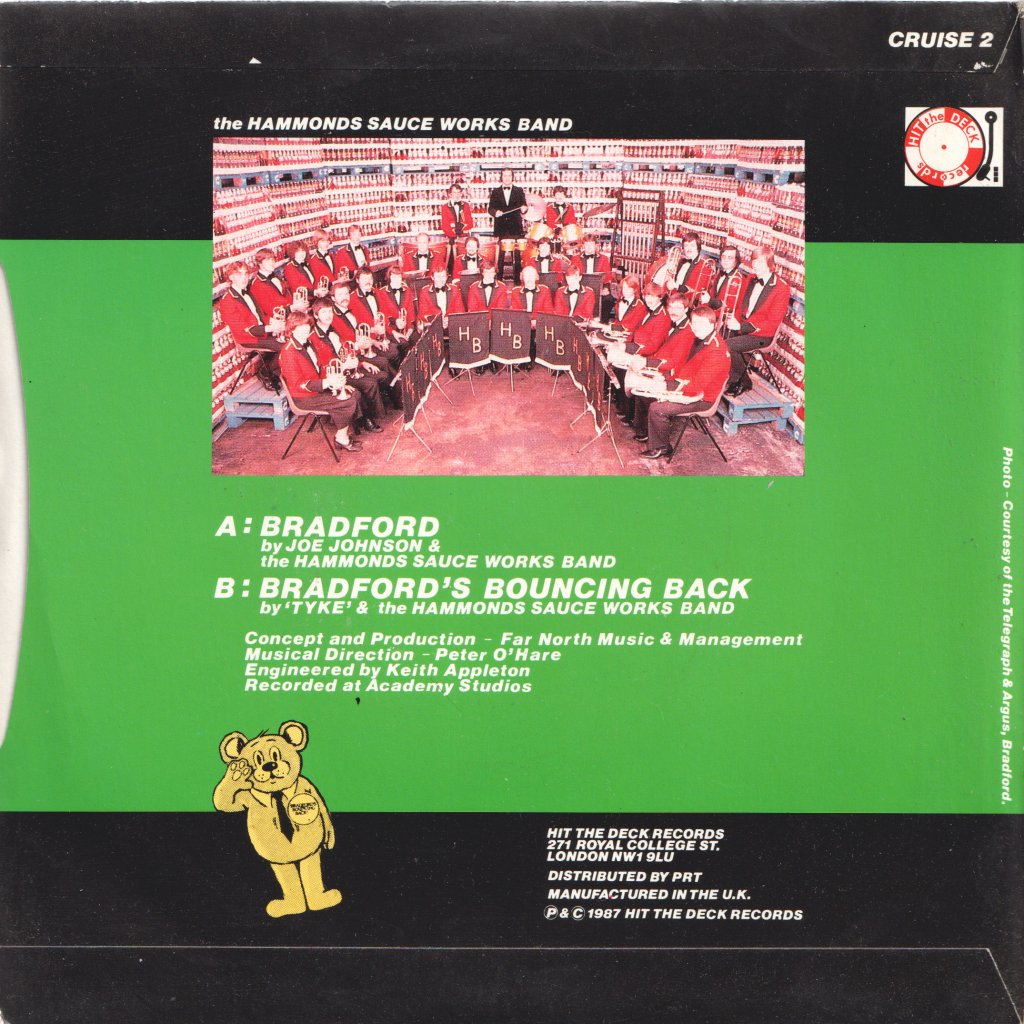 Joe Johnson And Hammonds Sauce Works Band - Bradford - 7 Inch
