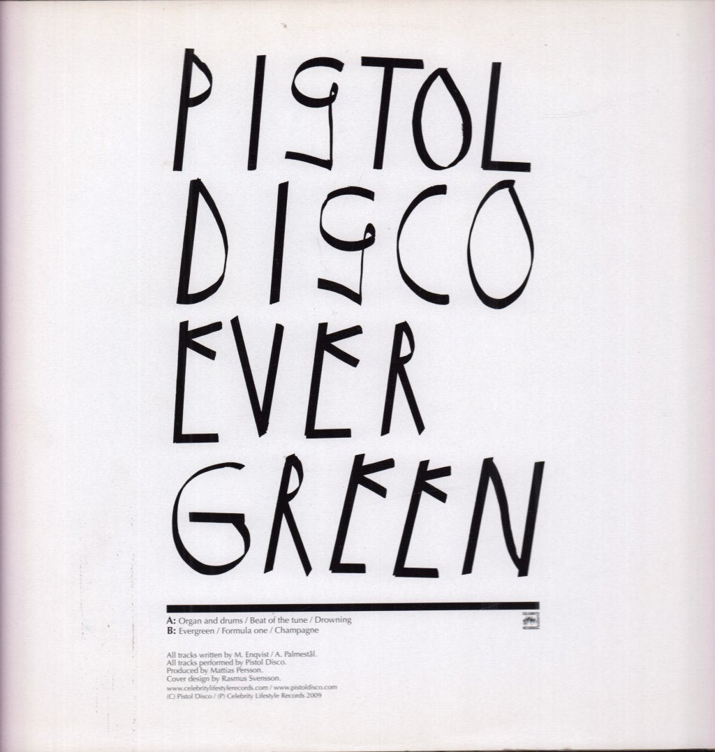 Pistol Disco - Evergreen - Lp