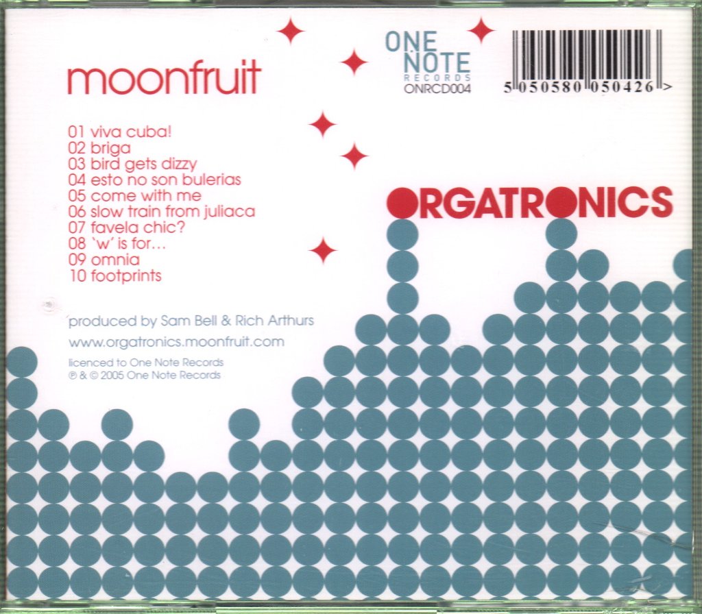 Orgatronics - Moonfruit - Cd