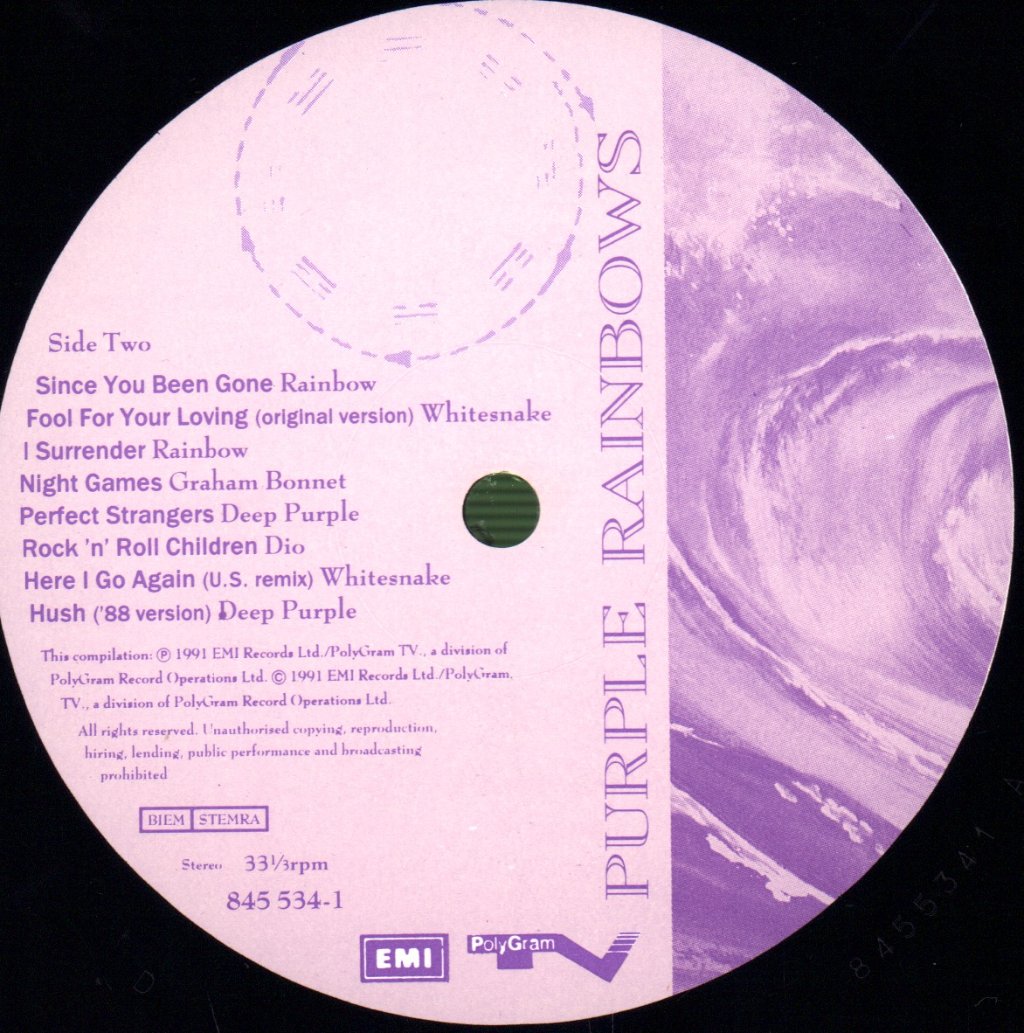 Various Artists - Purple Rainbows - Lp