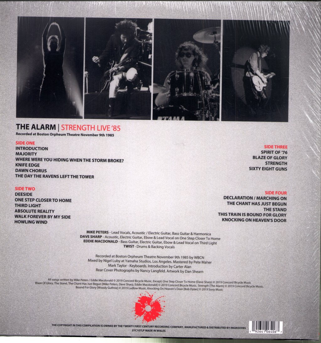 Alarm - Strength Live '85 - Double Lp