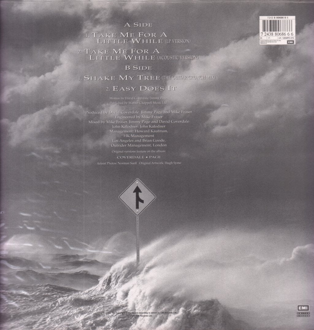 Coverdale Page - Take Me For A Little While - 12 Inch