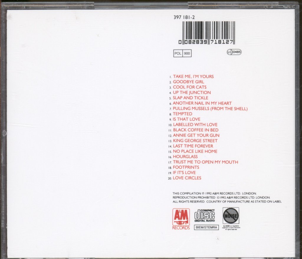 Squeeze - Greatest Hits - Cd