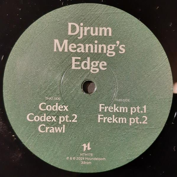 djrum - Meaning's Edge - 12 Inch