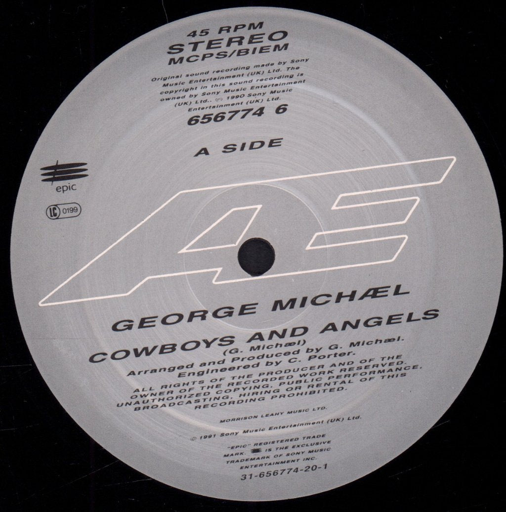 George Michael - Cowboys And Angels - 12 Inch