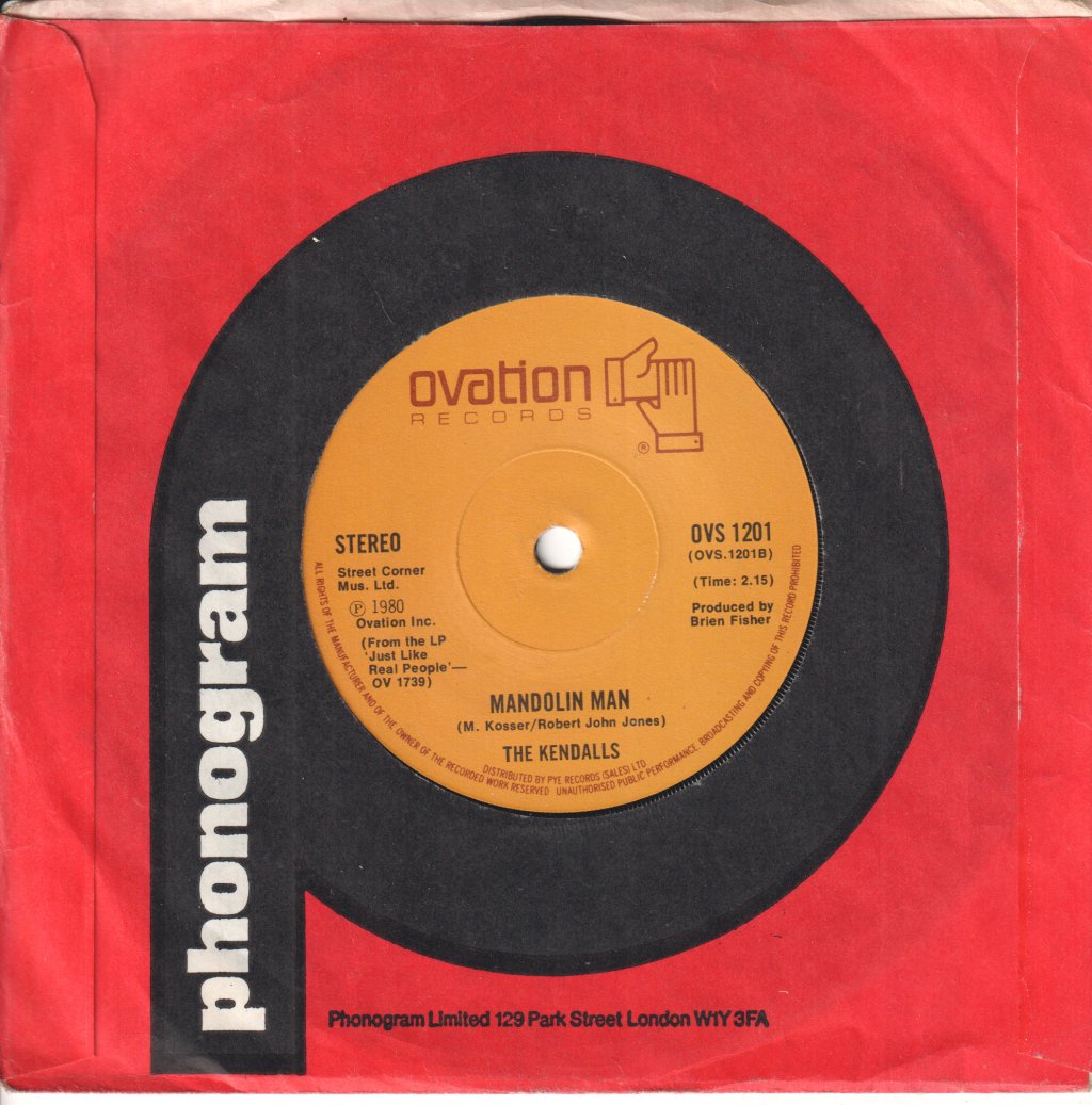 Kendalls - You'd Make An Angel Want To Cheat - 7 Inch