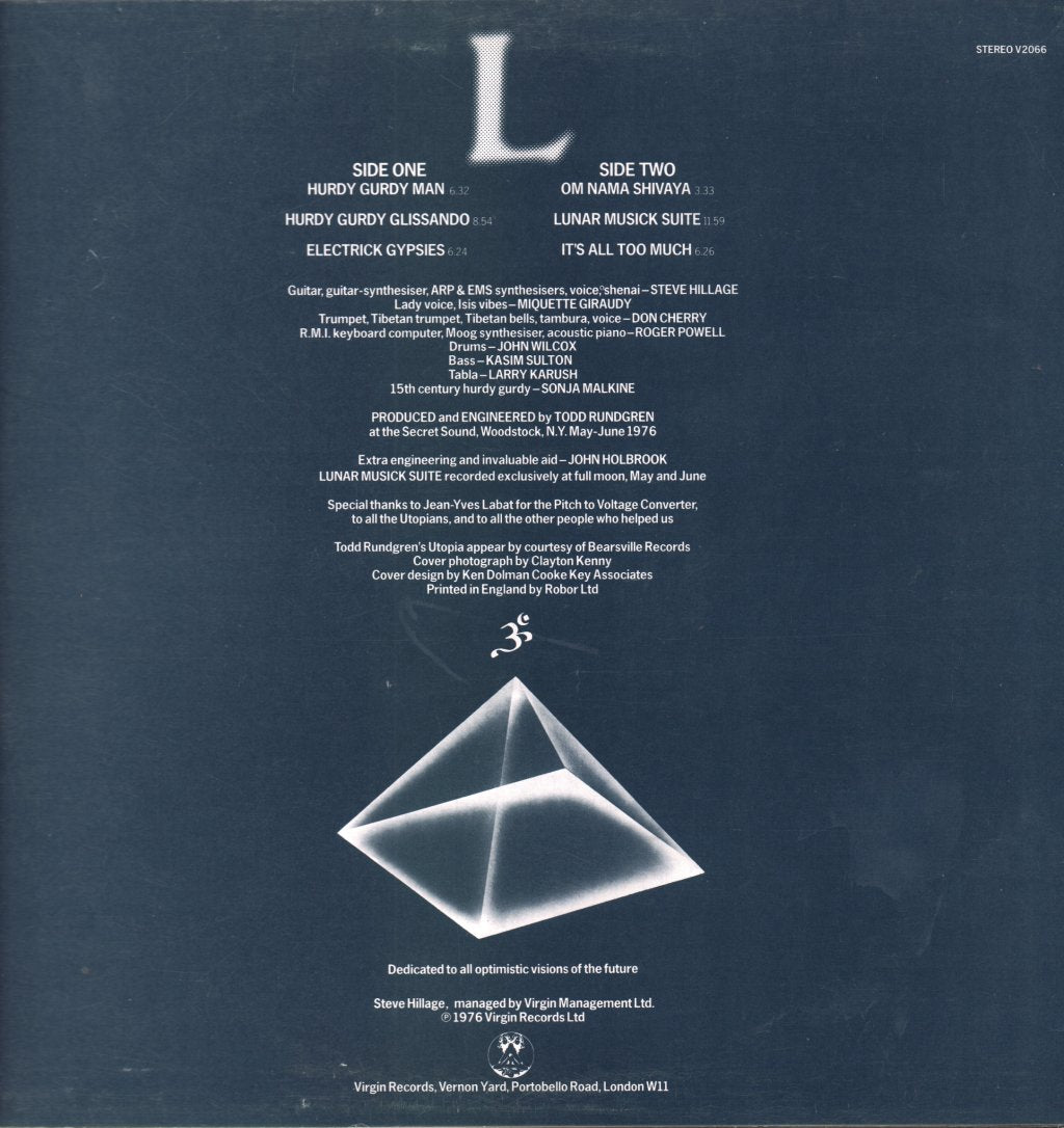 Steve Hillage - L - Lp