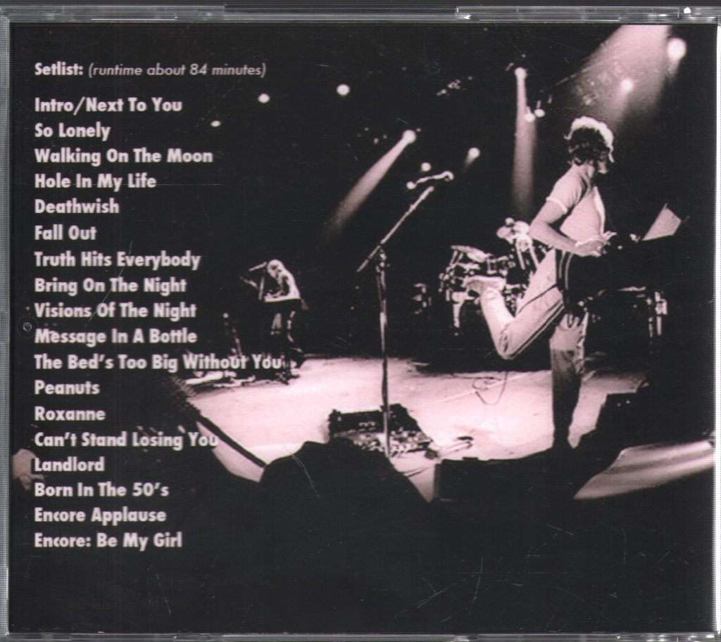 Police - Live at The Showbox, Seattle, Washington 1980 - Double Cd