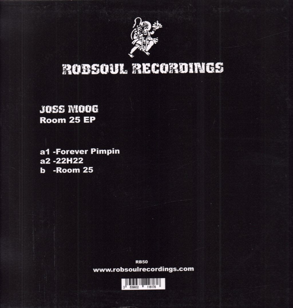 Joss Moog - Room 25 EP - 12 Inch