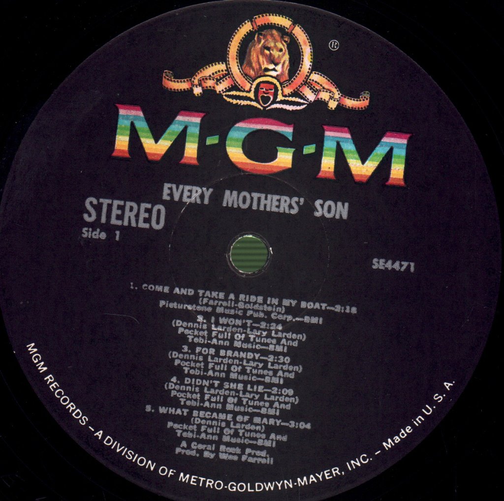 Every Mother's Son - Every Mother's Son - Lp