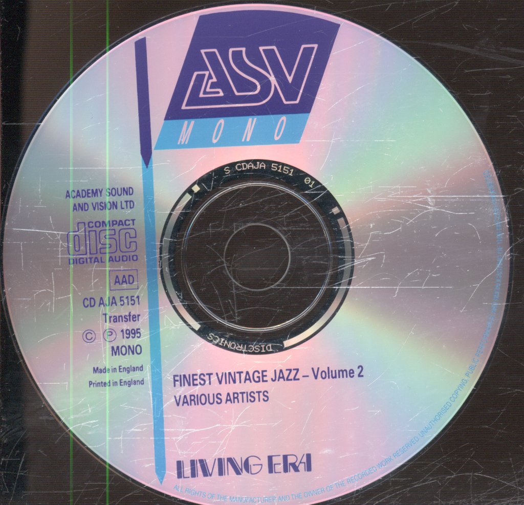 Various Artists - Finest Vintage Jazz Volume 2 - Cd