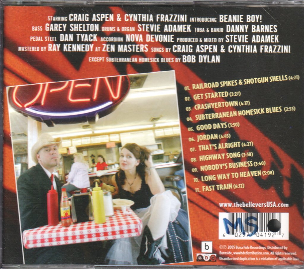 Believers - Crashyertown - Cd