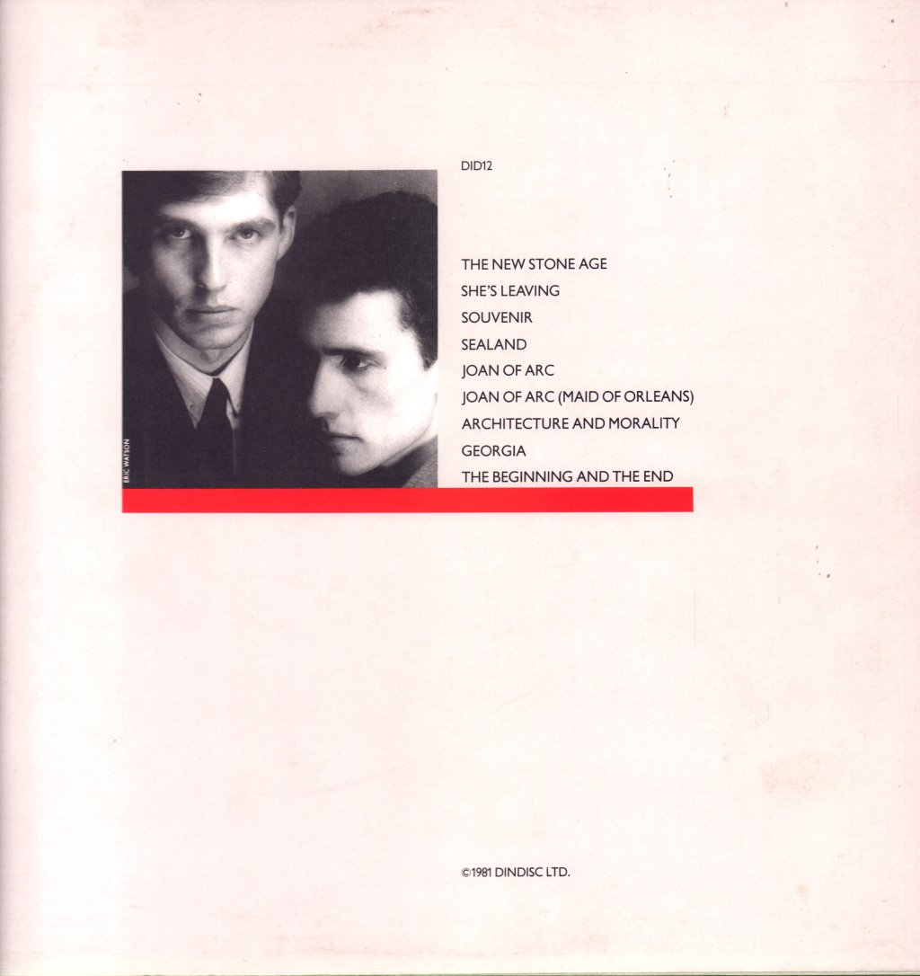 OMD - Architecture And Morality - Lp