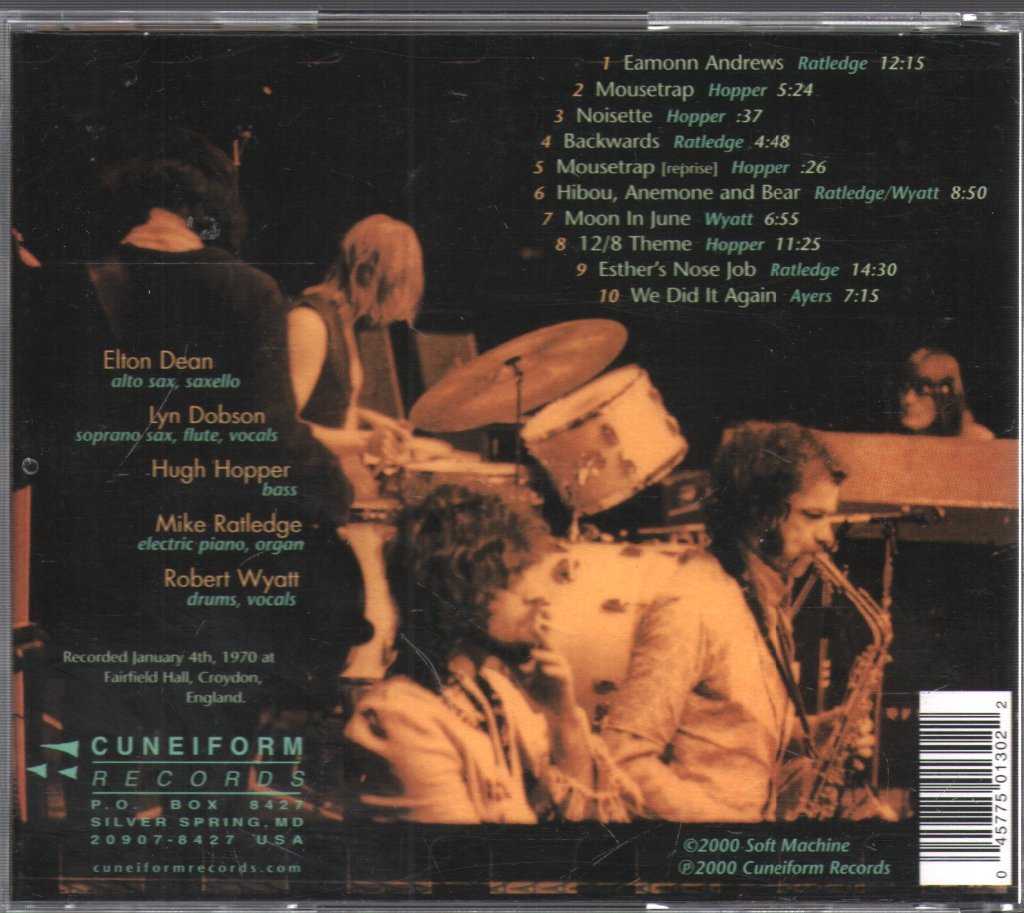Soft Machine - Noisette - Cd