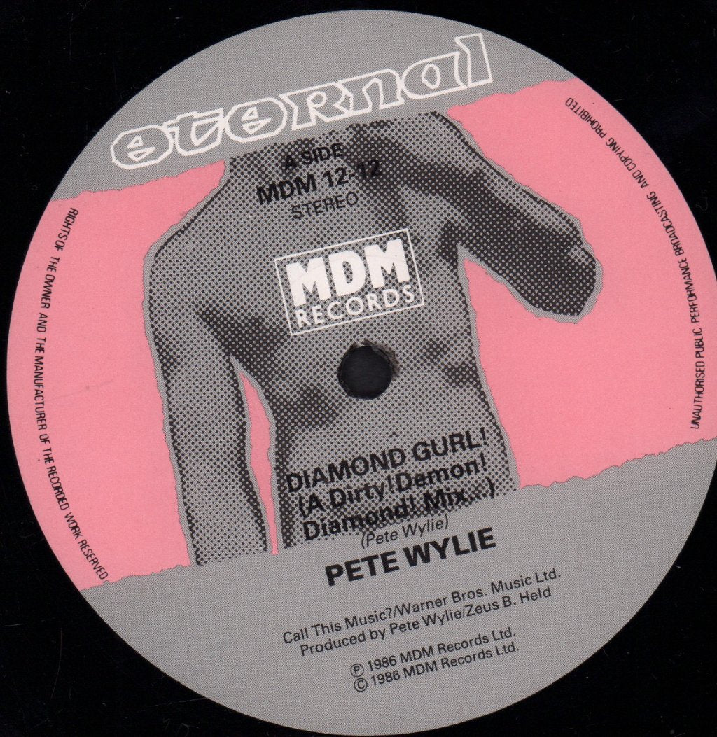 Pete Wylie - Diamond Girl - 12 Inch