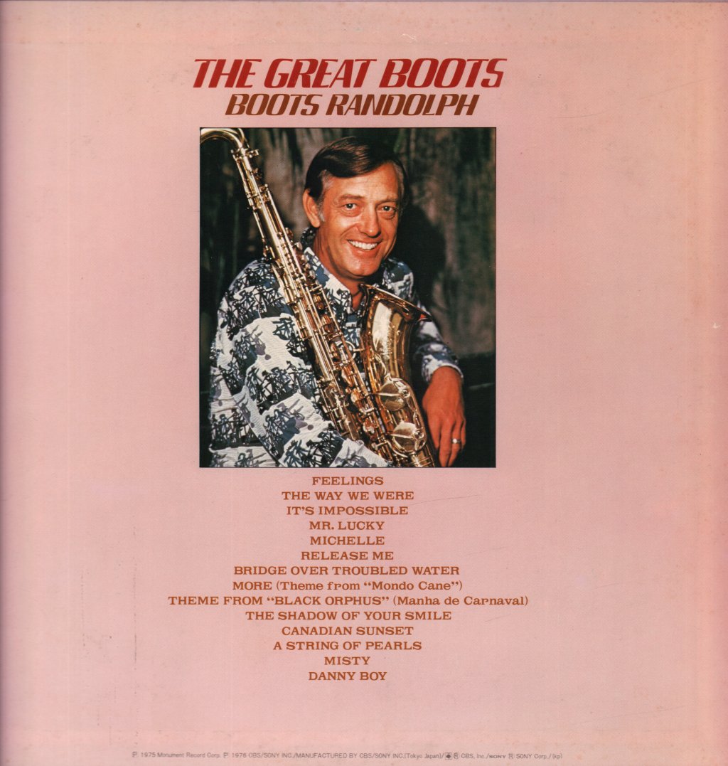 Boots Randolph - great boots - Lp