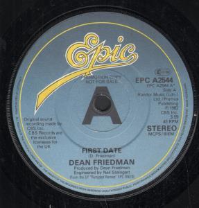 Dean Friedman - First Date - 7 Inch