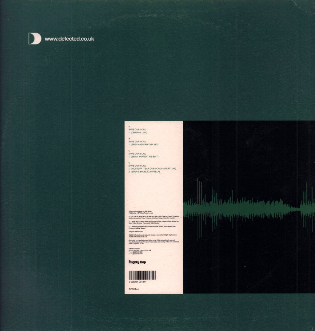 Bob Sinclar - Save Our Soul - Double 12 Inch