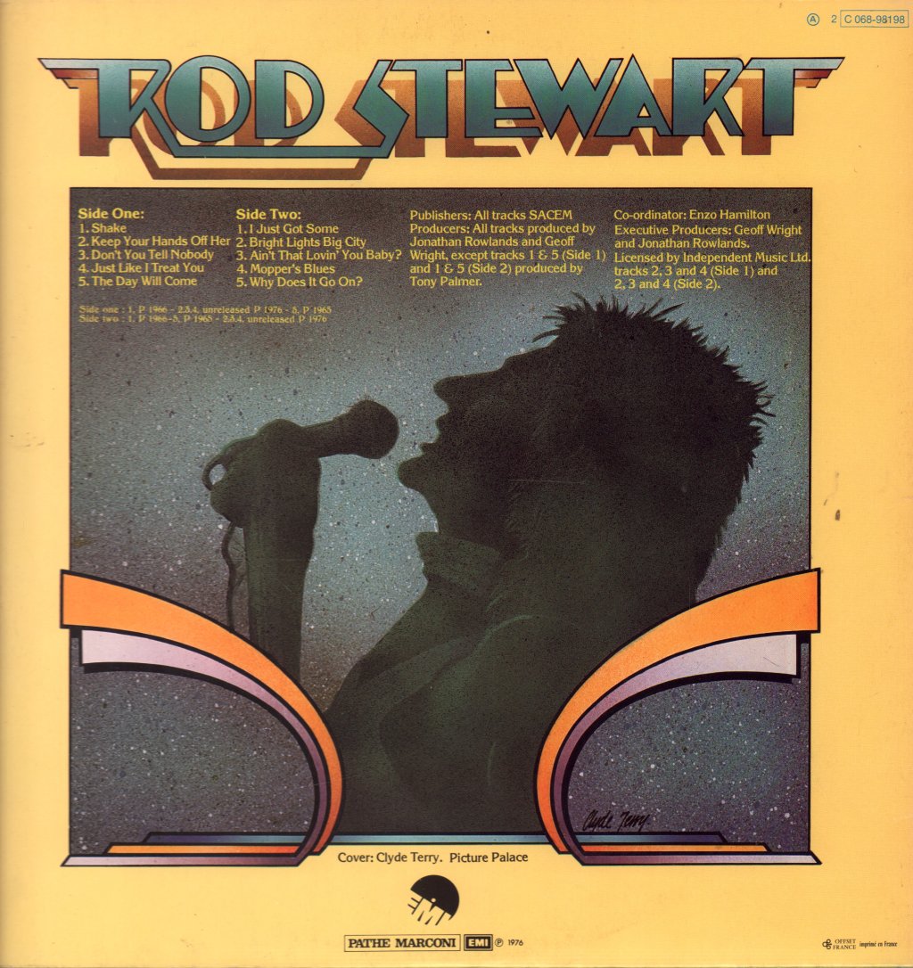Rod Stewart - A Shot Of Rhythm And Blues - Lp