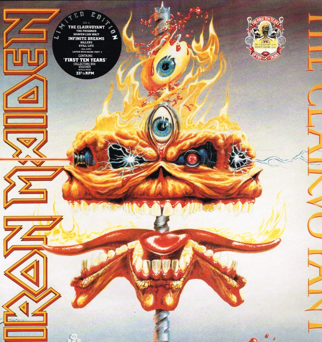 Iron Maiden - Clairvoyant / Infinite Dreams - Double 12 Inch