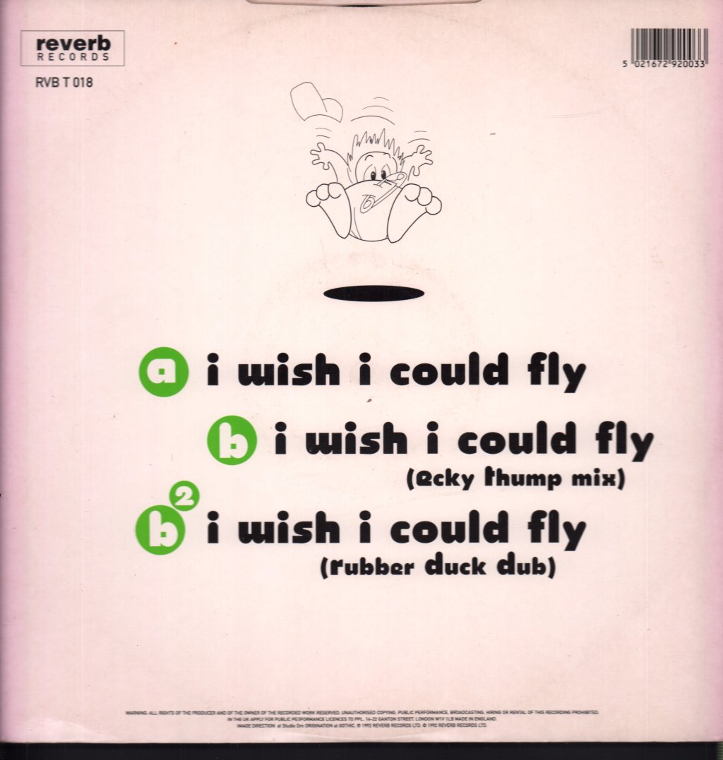 dwa featuring orville - I Wish I Could Fly - 12 Inch