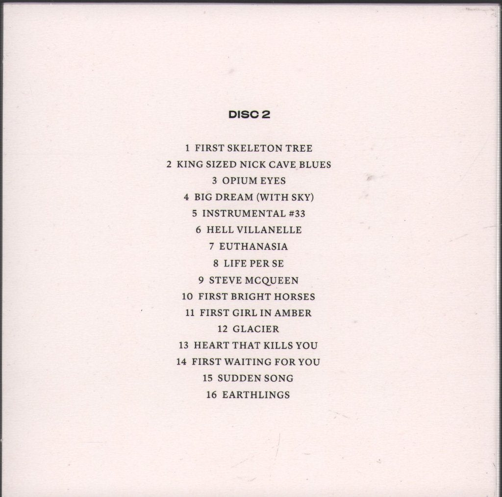Nick Cave And The Bad Seeds - B-Sides & Rarities: Part II - Double Cd