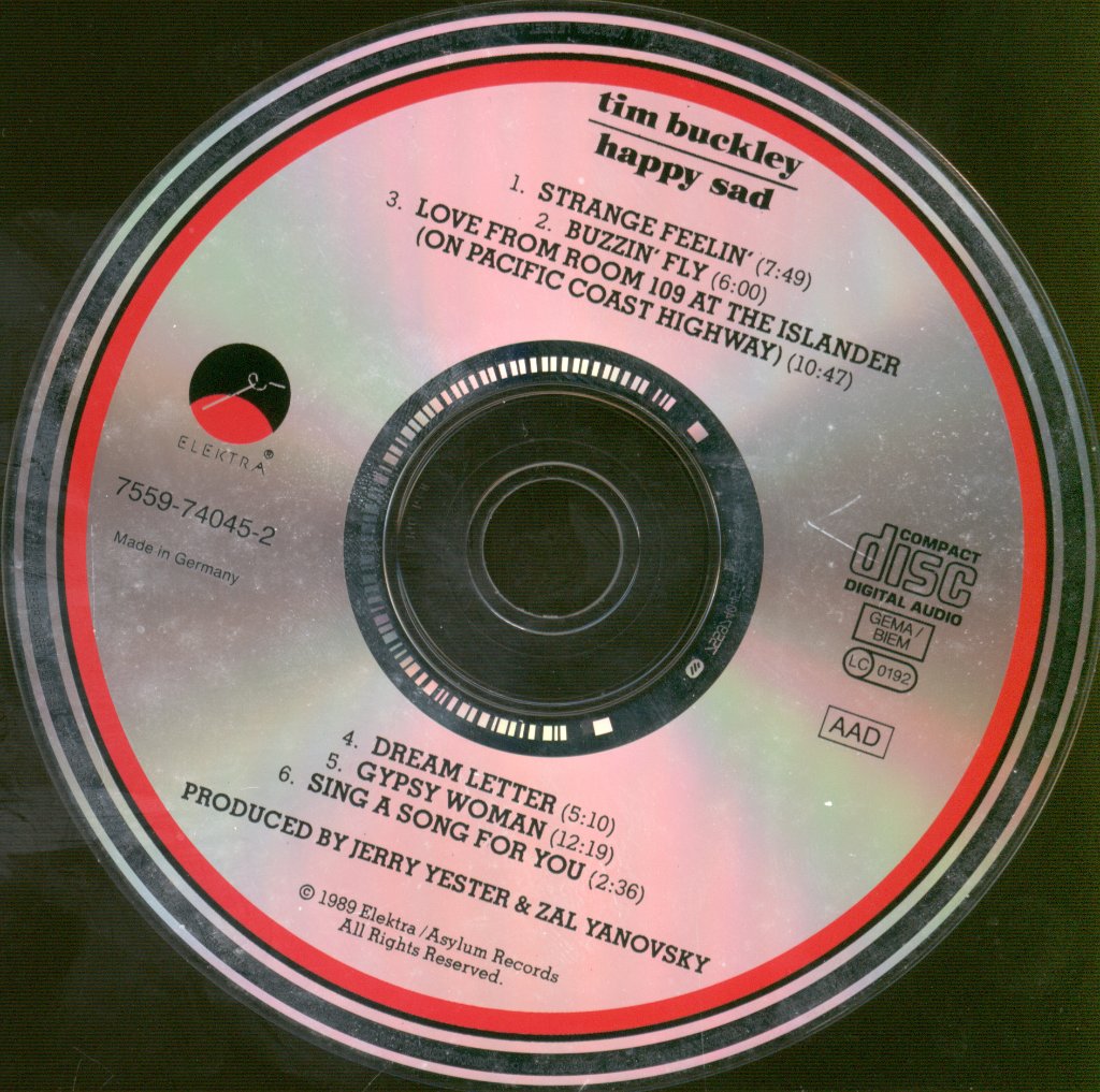 Tim Buckley - Happy Sad - Cd