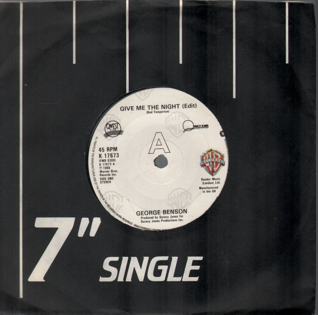 George Benson - Give Me The Night - 7 Inch