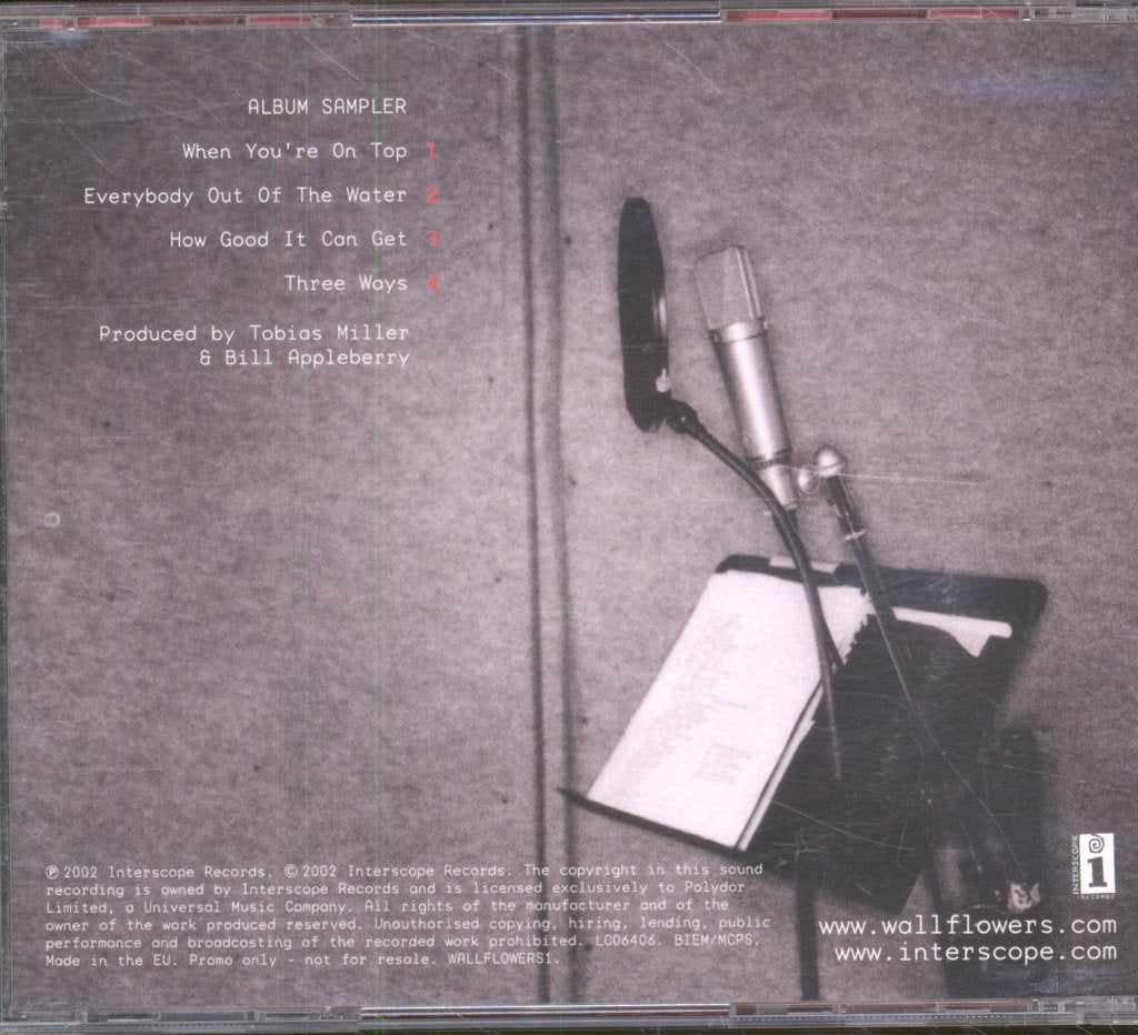 Wallflowers (Us) - Red Letter Days Album Sampler - Cd