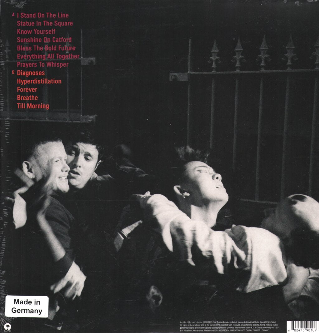 Kae Tempest - Self Titled - Lp